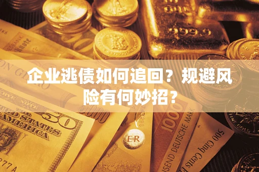 武汉企业逃债如何追回？规避风险有何妙招？