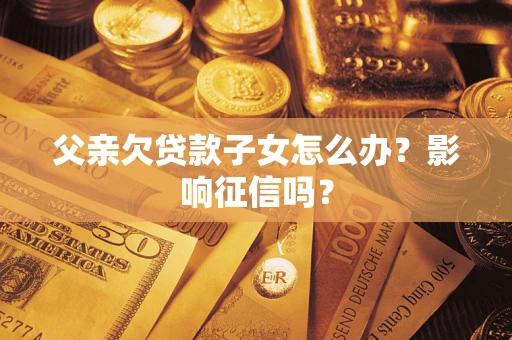 武汉父亲欠贷款子女怎么办？影响征信吗？