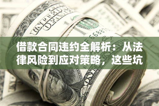 武汉借款合同违约全解析：从法律风险到应对策略，这些坑别再踩！