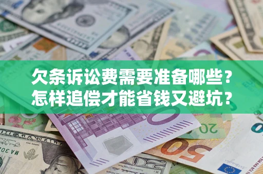 武汉欠条诉讼费需要准备哪些？怎样追偿才能省钱又避坑？